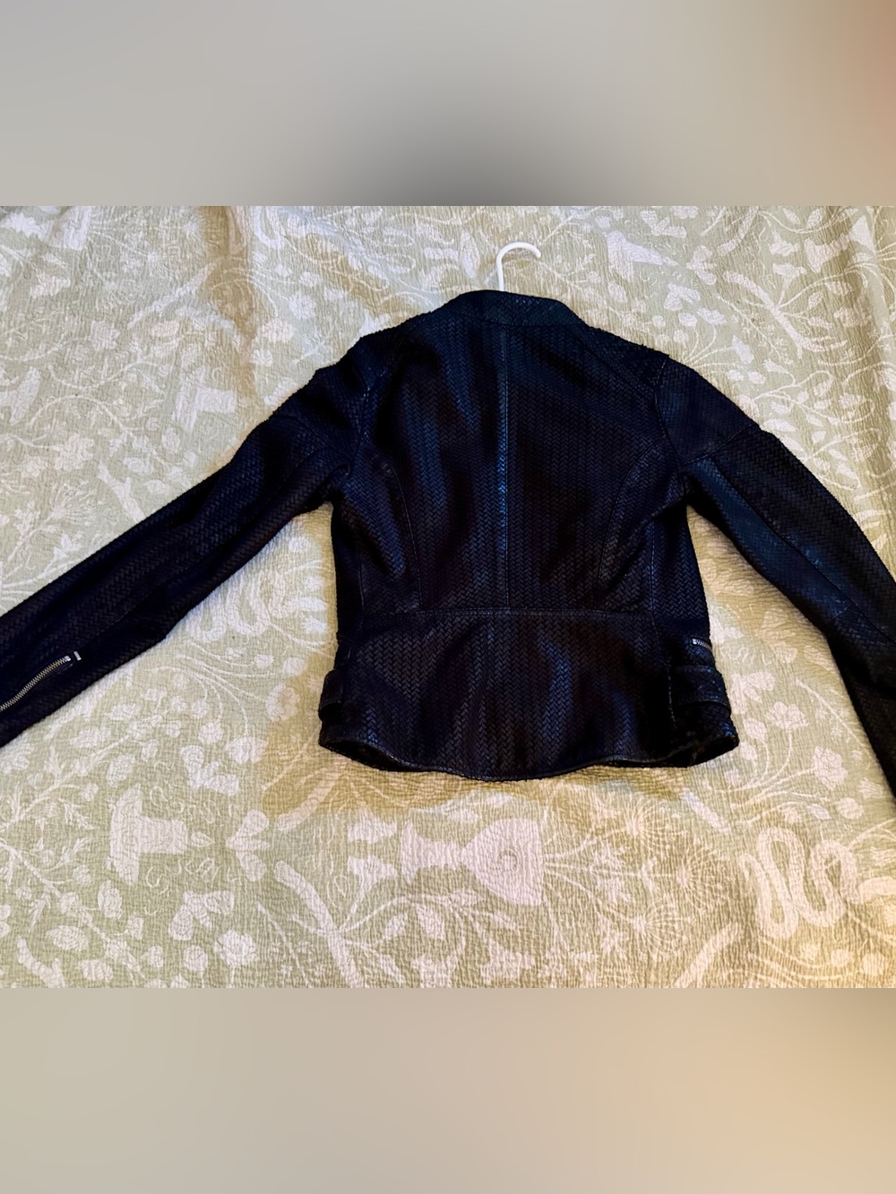 Diesel Black Leather Jacket - Picture 5 of 13